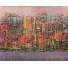 Irtiza Kazmi, 20 x 24 inches, Acrylics on Canvas, Landscape Painting, AC-IRTK-053